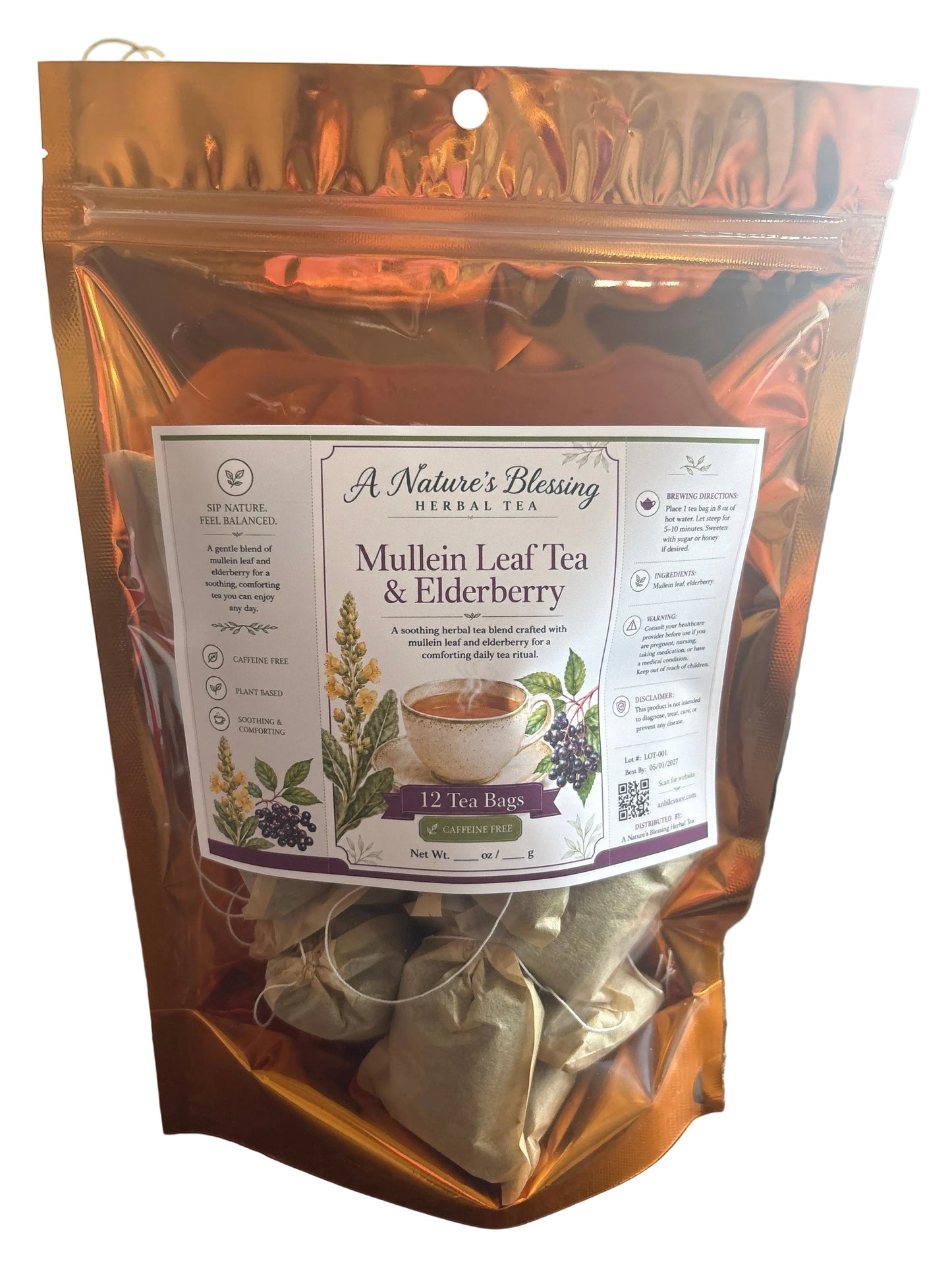 Mullein Leaf & Elderberry