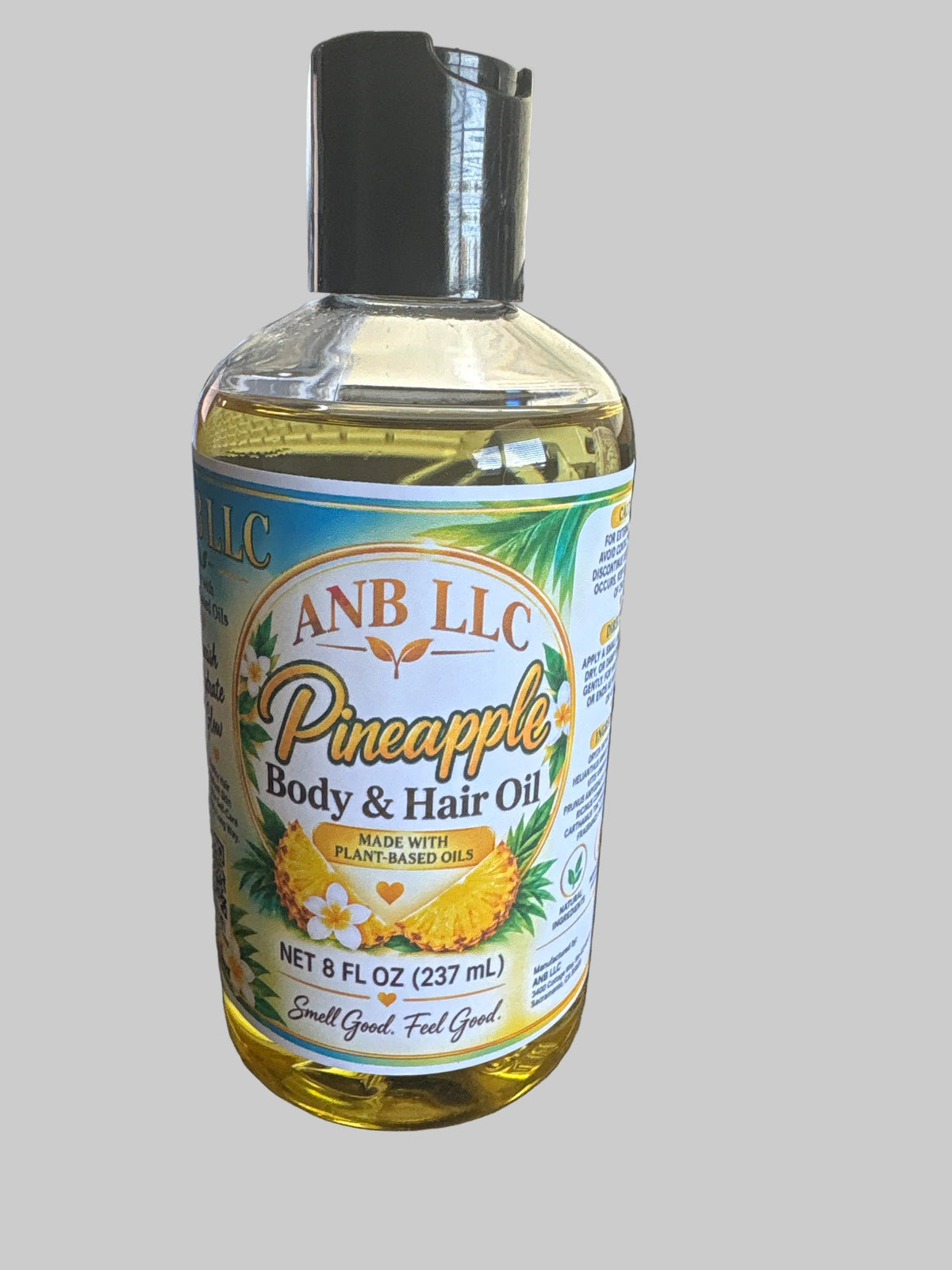 Whipped Pineapple Nourishing Hair & Body Oil – 8oz