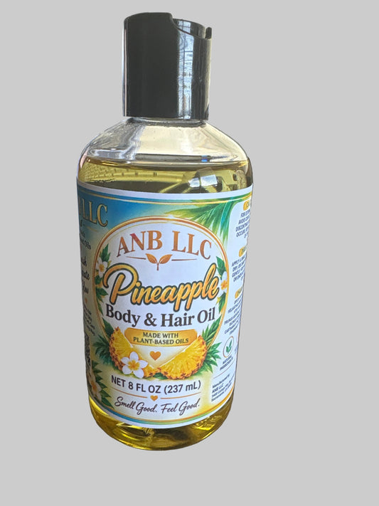 Whipped Pineapple Nourishing Hair & Body Oil – 8oz