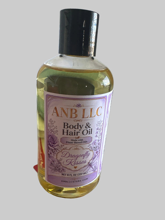Dragonfly Kisses Nourishing Hair & Body Oil – 8oz